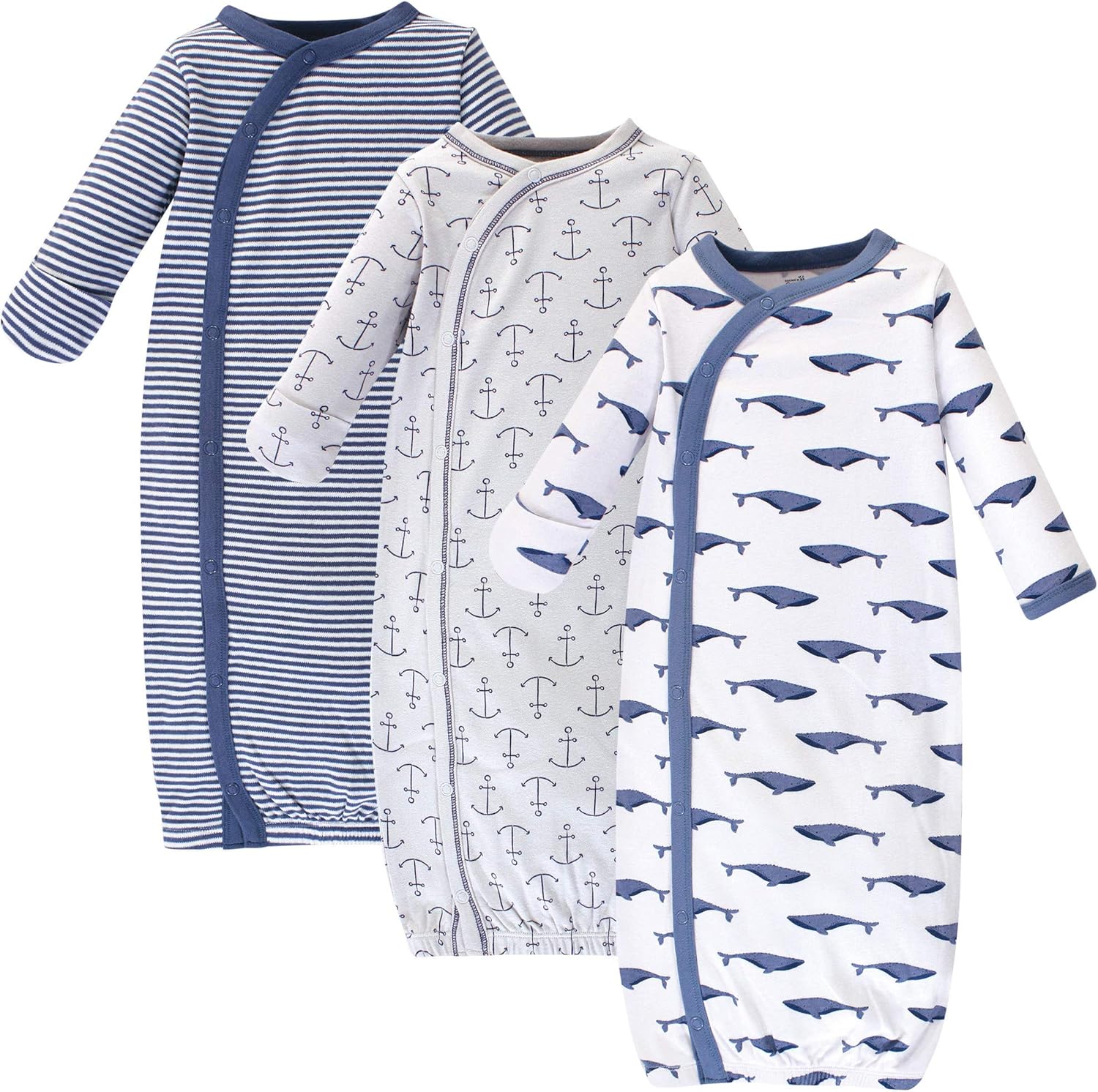 Adorable Organic Cotton Kimono Gowns for Babies