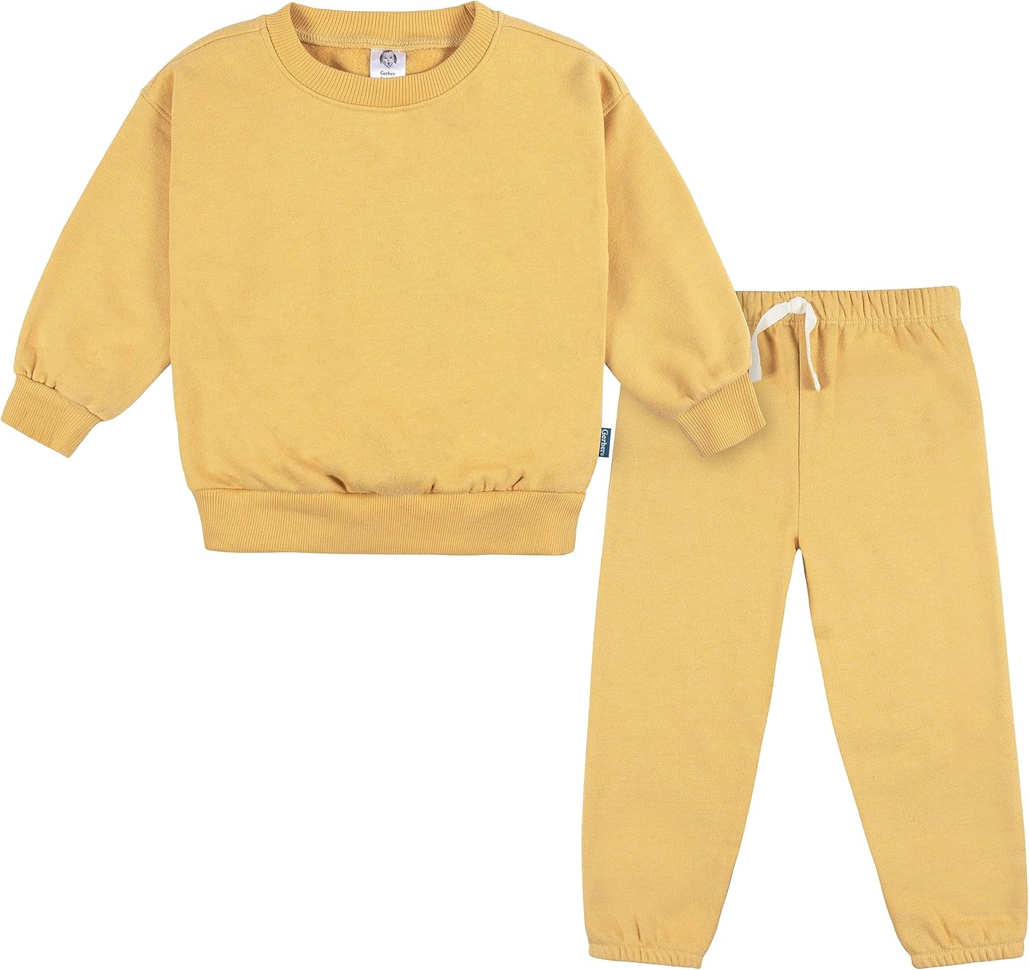 Perfect cozy two-piece set for baby girlsnestling all year round
