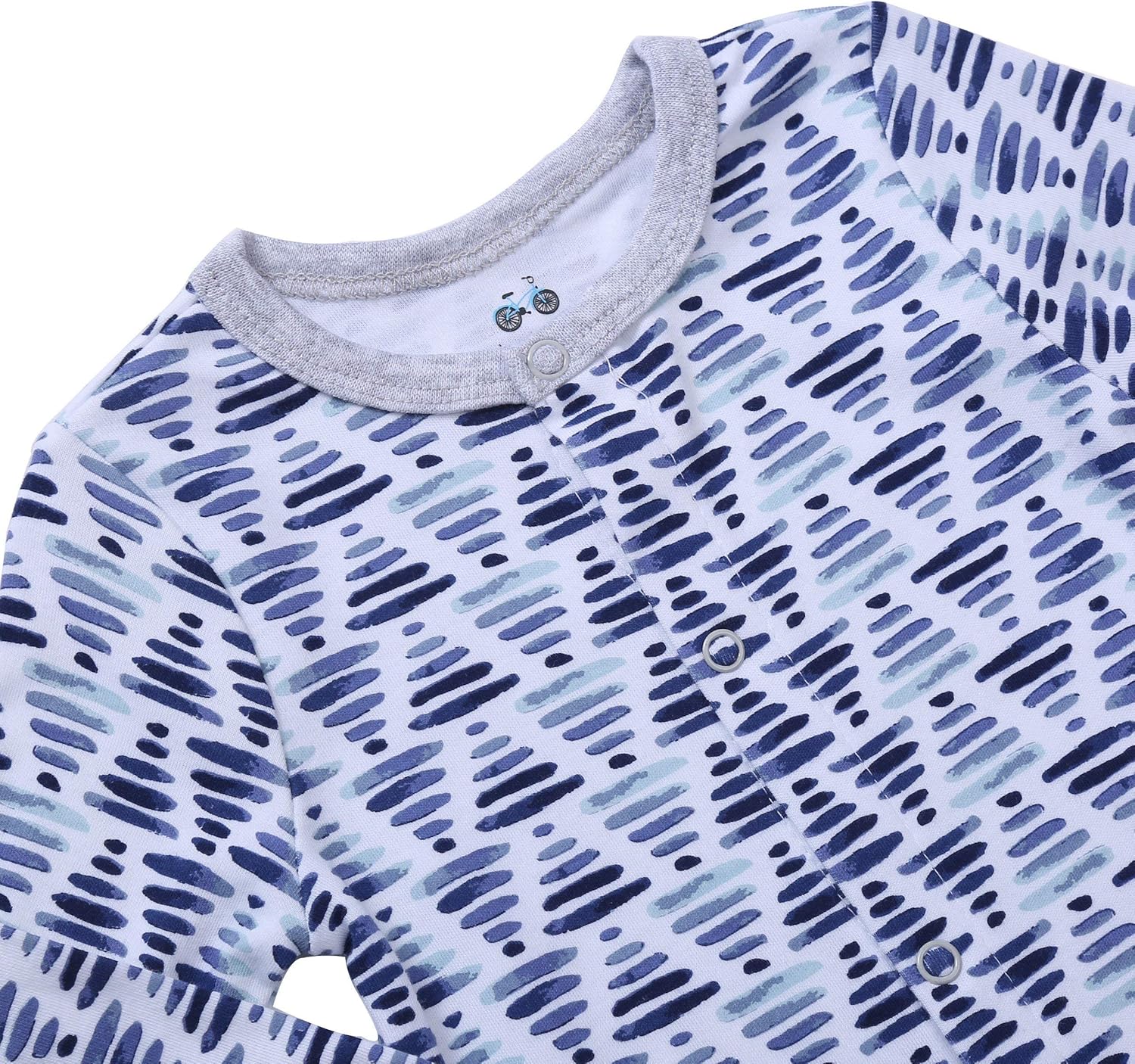 Spkins Kids Pajamas for Baby - Side Snap Soft Cotton Machine Washable