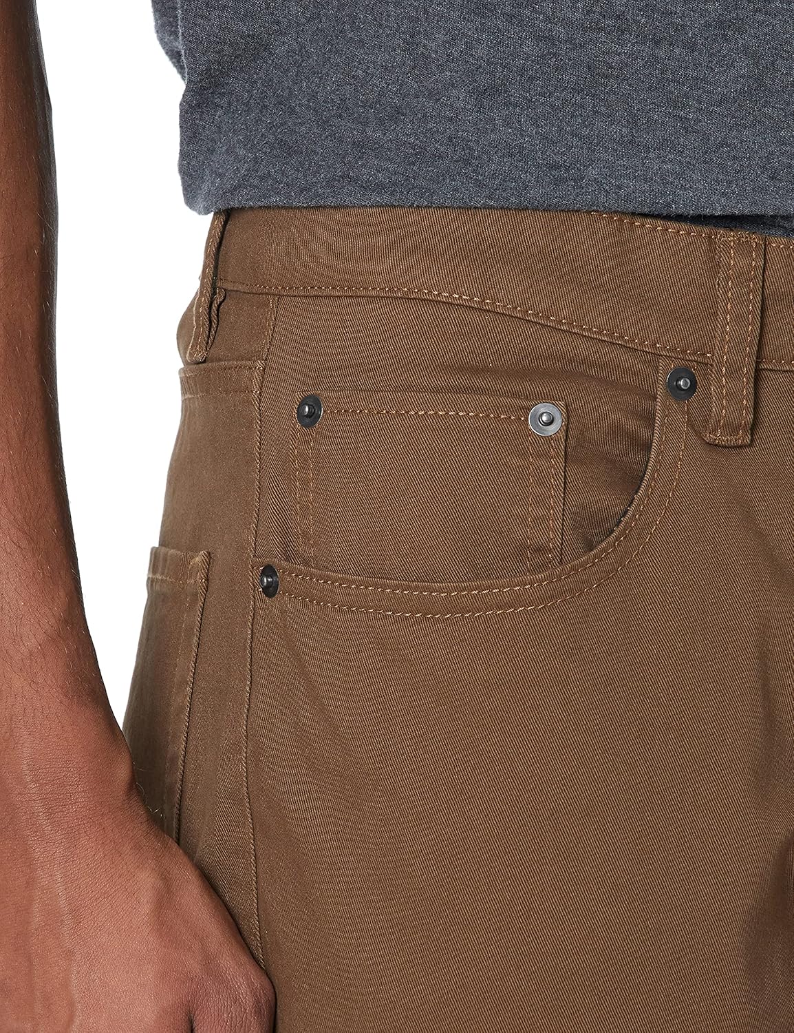 Amazon Essentials Perfect Flex Slim-Fit 5-Pocket Pants Mens Stretch Twill Design